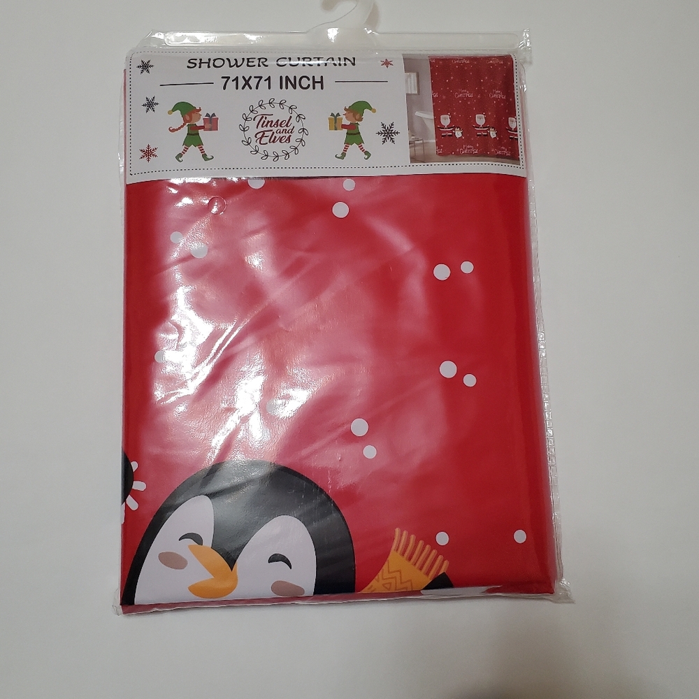 Christmas Shower Curtain